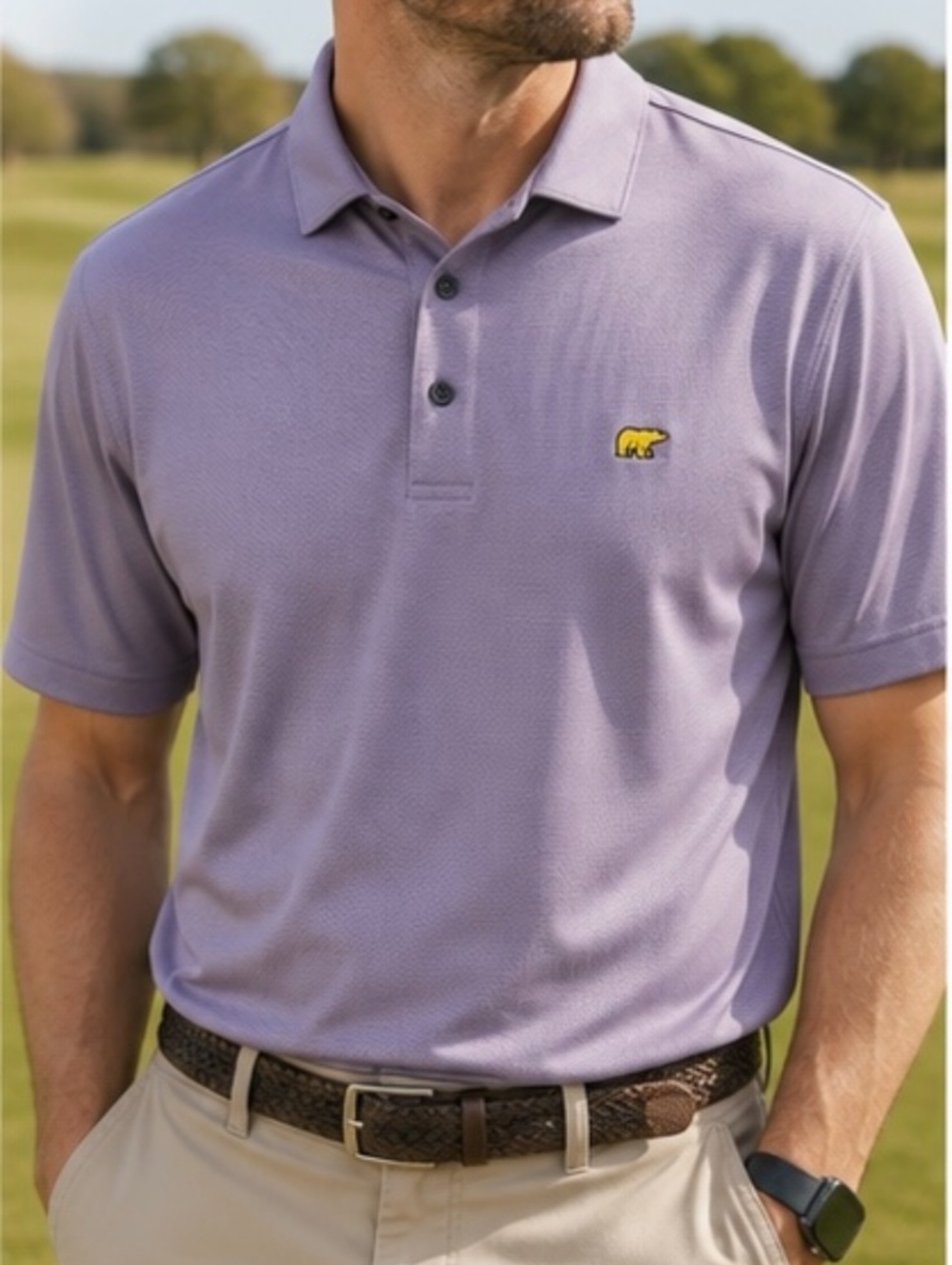 Jack Nicklaus Golden Bear Men’s XXL Performance Golf Polo